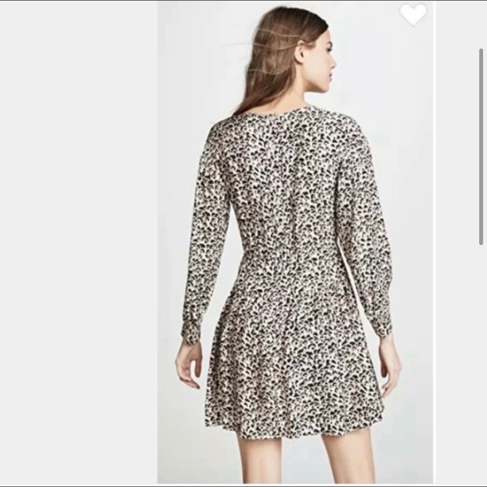 Rebecca Taylor Silk Animal print dress. - Picture 3 of 6